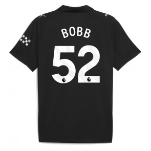 Manchester City Oscar Bobb #52 Venkovní Dres 2025-26 Krátký Rukáv